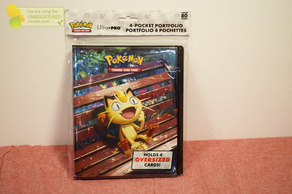 Ultra Pro Mega Evolution Perfect Order 4-Pocket Portfolio For Pokemon